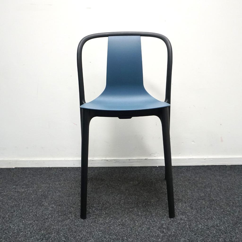 Vitra Eames Belleville Design Stoelen | Blauw / Zwart, Kunststof, Gebruikt, -, Blauw