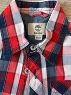 Timberland Geruit Overhemd - Rood, Wit, Blauw, Kinderen en Baby's, Kinderkleding | Maat 104, Ophalen of Verzenden, Zo goed als nieuw