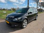 Volkswagen Touran 1.6 TDI Highline BlueMotion 7Persoons/Auto, Auto's, Euro 5, Stof, Gebruikt, Zwart