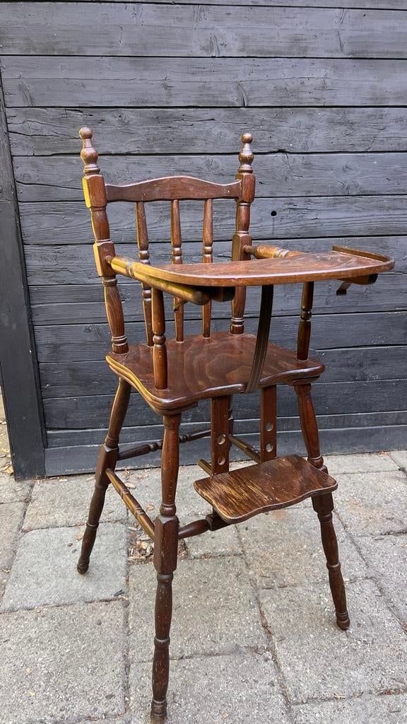 Mooie oude houten kinderstoel in goede staat, Kinderen en Baby's, Kinderstoelen, Ophalen, Gebruikt, Overige typen