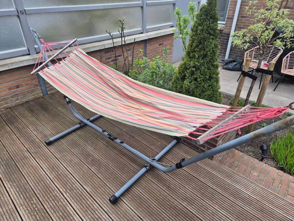 Hangmat met standaard, Tuin en Terras, Ophalen