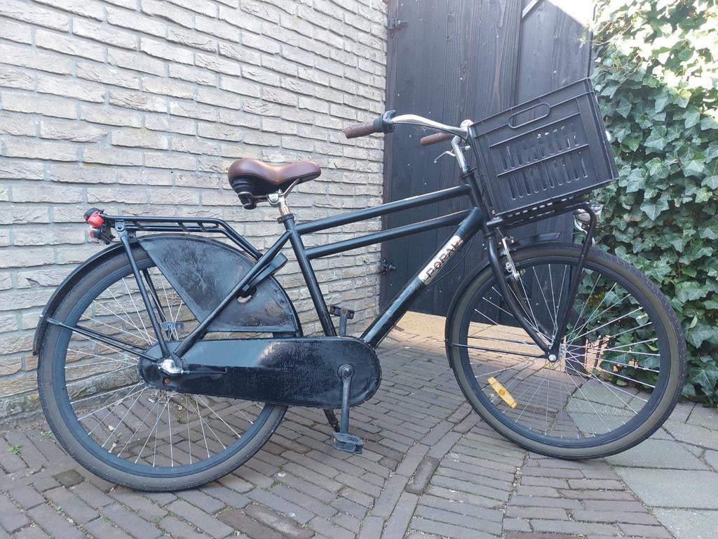 Jongensfiets 26 inch (zwart, 3 versnellingen) te koop, Fietsen en Brommers, Fietsen | Jongens, Ophalen, Gebruikt, 26 inch of meer