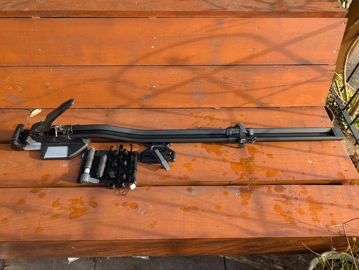 Thule TopRide 568 fietsendrager, Auto diversen, Fietsendragers, Zo goed als nieuw, Dakdrager, 1 fiets, Ophalen of Verzenden