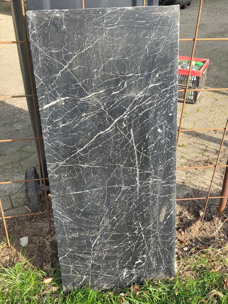 Marmeren onderdelen van een antieke schouw, Ophalen, 60 cm of meer, Minder dan 5 m², Vloertegels