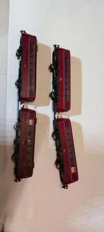Te koop 4 delige set  fleischmann railbus ho Gelijkstroom, Gebruikt, Gelijkstroom, Verzenden, Fleischmann