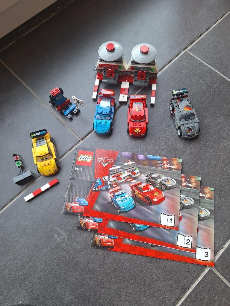 Lego Cars 9485 - Ultieme raceset (+ Gratis Lego 9481), Verzenden, Lego, Compleet, Zo goed als nieuw