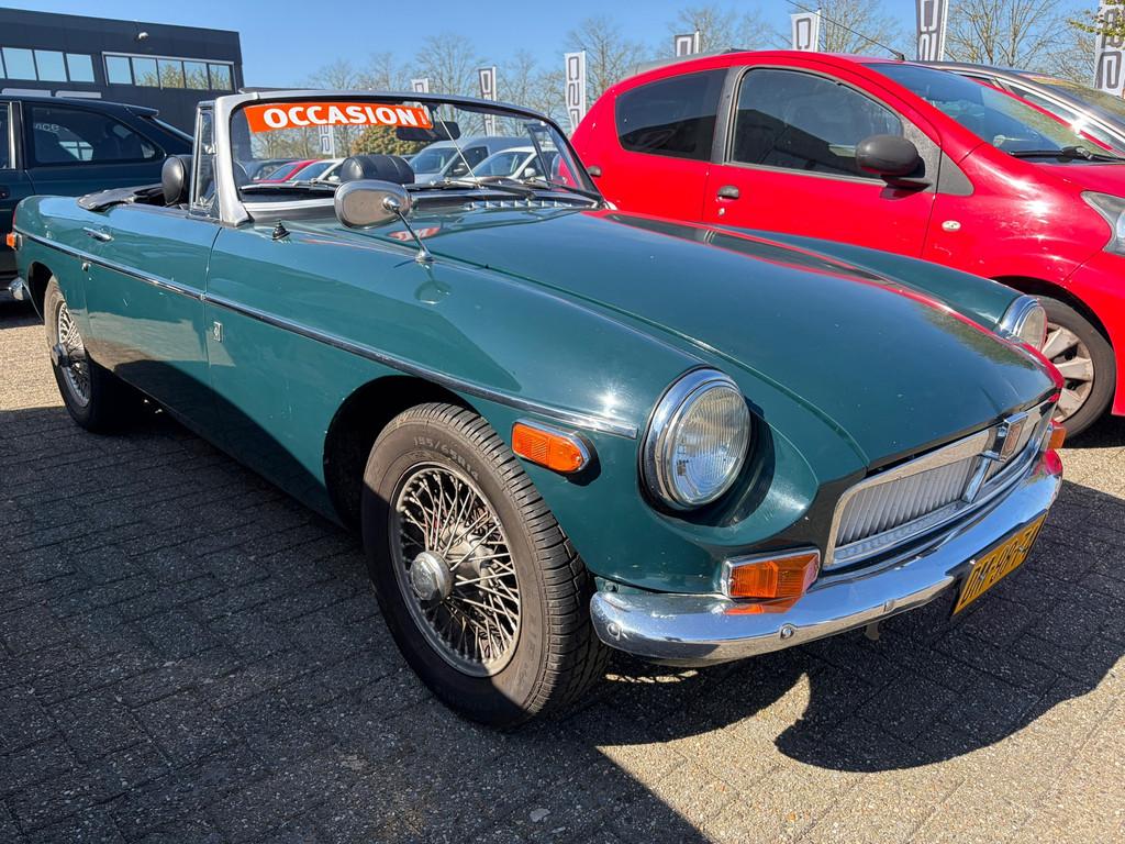 MG B type 1.8 Roadster, Auto's, Achterwielaandrijving, 95 pk, Cabriolet, Leder