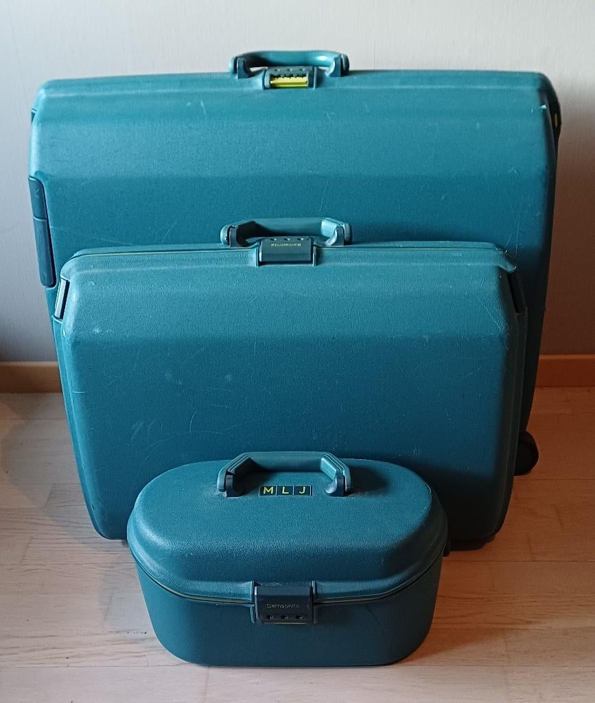 Samsonite kofferset, Ophalen, Gebruikt, Hard kunststof, 70 cm of meer