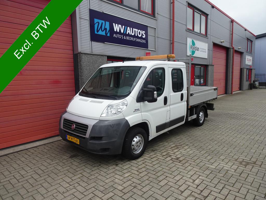 Fiat Ducato 33 2.2 MultiJet MH1 DC 7 pers achterwaartse kipp, Voorwielaandrijving, Gebruikt, 4 cilinders, Elektrische ramen