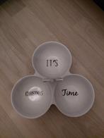 Riviera Maison 3 vaks kerst schaaltje, Ophalen, Gebruikt