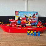 Lego 4031 Brandweerboot compleet met boekje en poppetjes, Ophalen of Verzenden, Gebruikt, Complete set, Lego