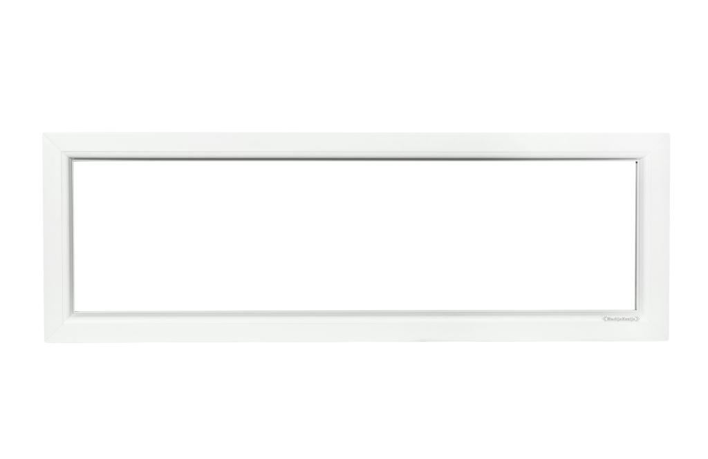 Kunststof Kozijn Vast  B150 H50cm Wit, Doe-het-zelf en Verbouw, Kozijnen en Schuifpuien, Niet ingevuld, Kunststof, Raamkozijn