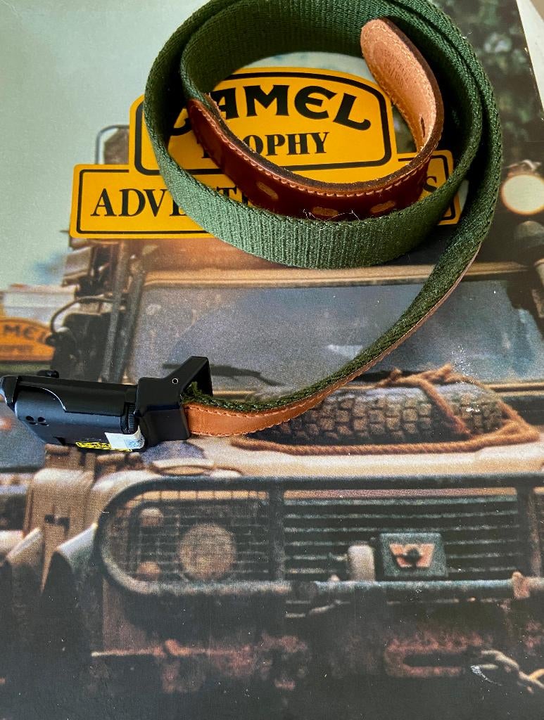 Camel Trophy Riem met Aansteker, Verzamelen, Retro, Verzenden, Overige typen