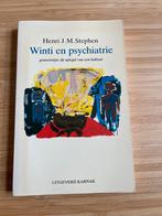 Winti en psychiatrie Henri J.M. Stephen, Boeken, Ophalen of Verzenden, Zo goed als nieuw, Sociale wetenschap
