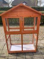 Vogelkooi/kleine volière, Dieren en Toebehoren, Vogels | Hokken en Kooien, Ophalen of Verzenden, Zo goed als nieuw, Hout, Vogelkooi