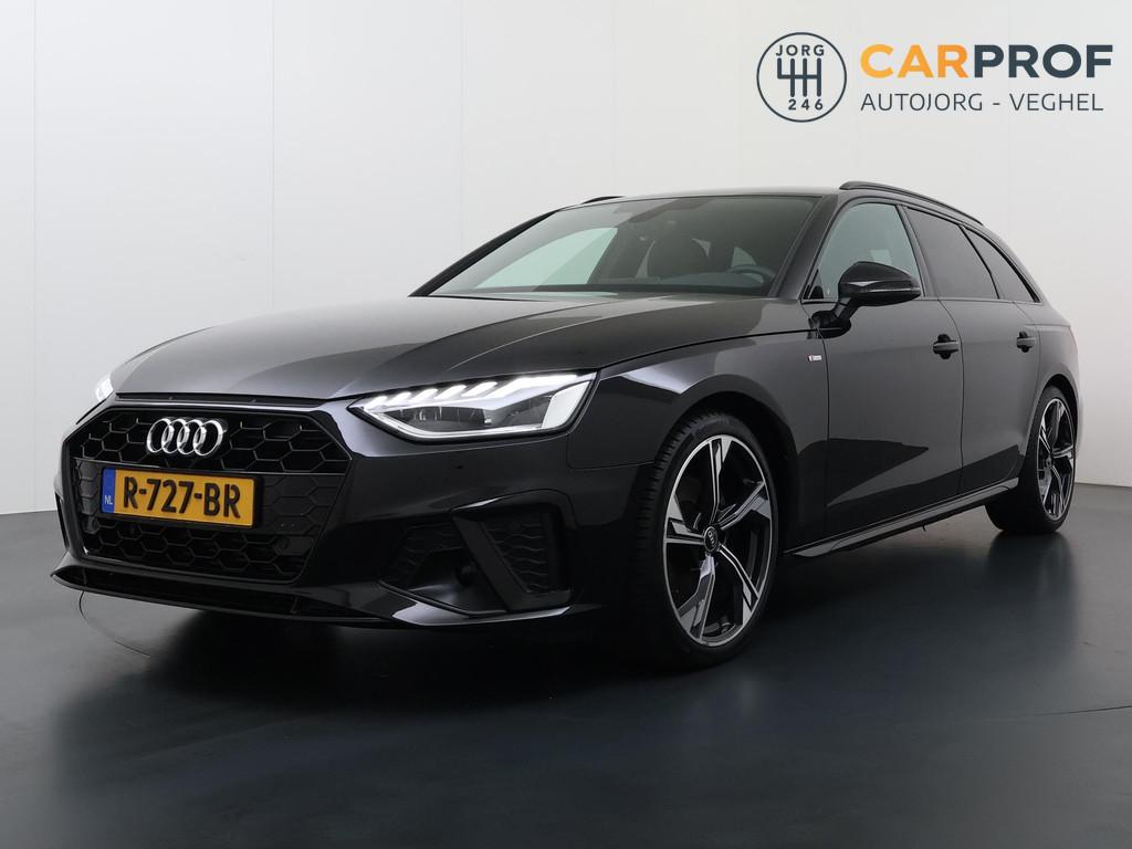 Audi A4 Avant 35 TFSI S edition Competition 19" | ACC | NAP, Auto's, Audi, Gebruikt, 4 cilinders, Zwart, Origineel Nederlands