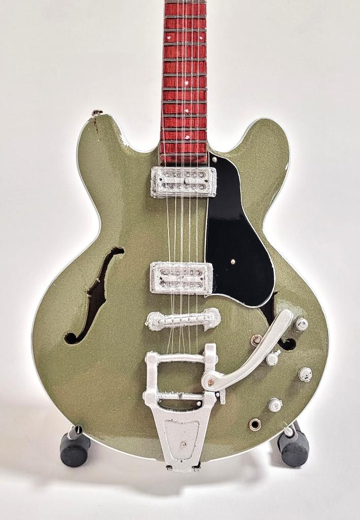 Soundgarden Chris Cornell miniatuur gitaar van hout guitar, Info@deconoord.nl, Deco Noord, Nieuw, Ophalen of Verzenden