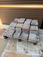 Kinderkoppen multicolour, bekapt 14x14x3/5cm, 69 stuks, Ophalen, Gebruikt, Klinkers, Natuursteen