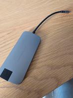 HyperDrive SLIM 8-in-1 USB-C Hub - Zilver, Ophalen of Verzenden