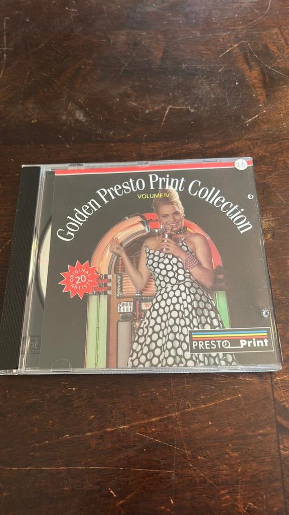 Golden presto print collection IV, Ophalen of Verzenden, Zo goed als nieuw, Pop