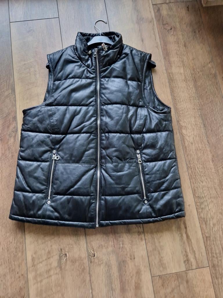 Nieuw Gipsy leren bodywarmer maat L, Zwart, Maat 42/44 (L), Nieuw, Ophalen of Verzenden
