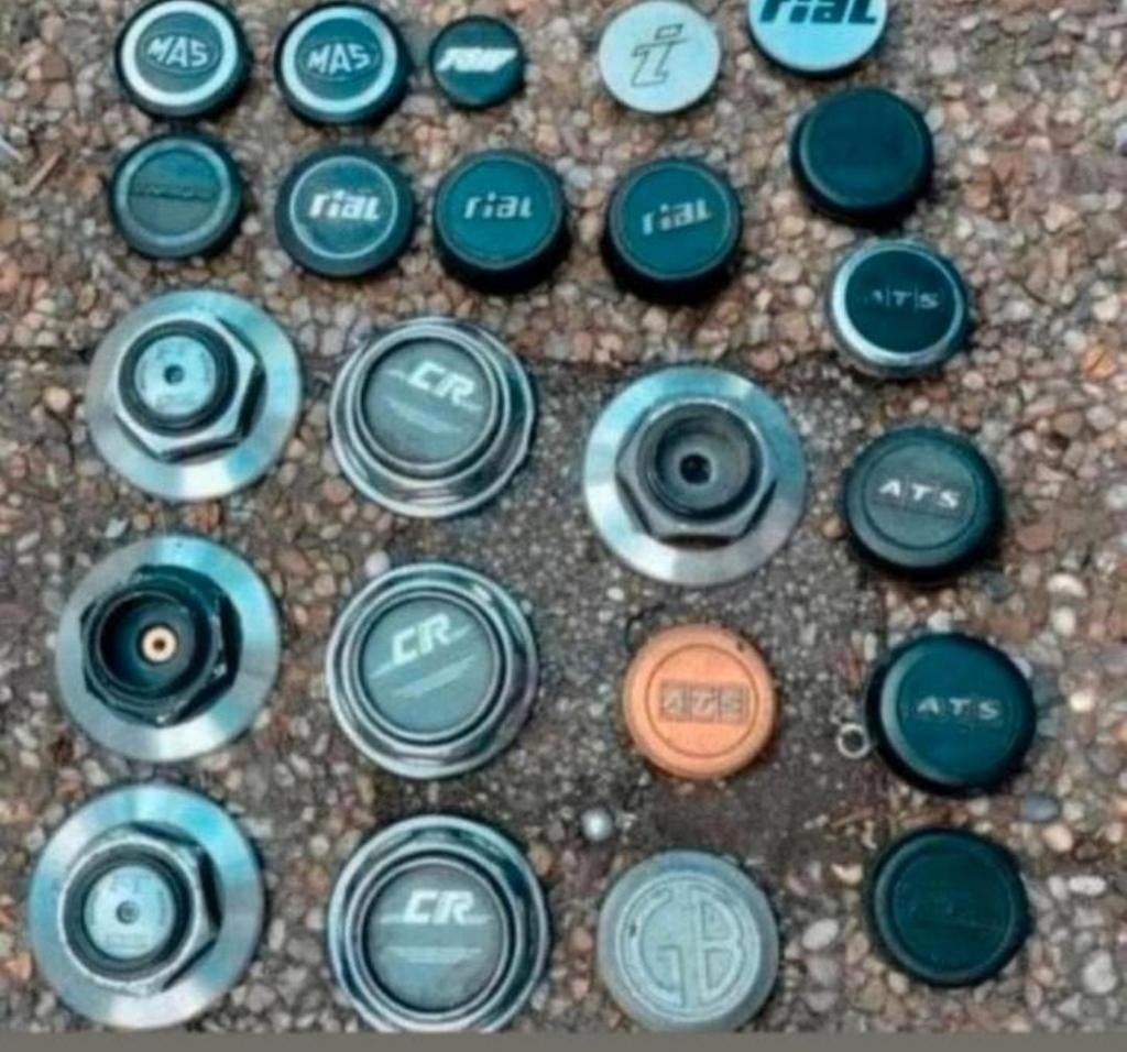 Diverse oudere naafdopjes..ATS,GB,RIAL,OZ,MAS,ETC, Ophalen of Verzenden, Gebruikt