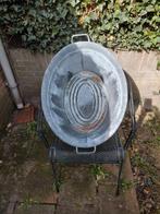 Vintage Zinken Wastobbe teil nr 24 / Plantenbak, Ophalen of Verzenden
