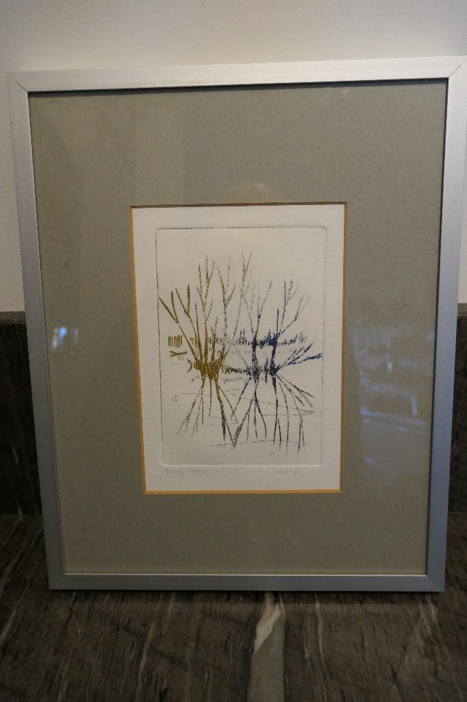 Kleuren etsje, Antiek en Kunst, Verzenden