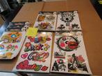 7 x Fun World Textiel Opstrijk Stickers (1 x 3 dezelfde ), Ophalen, Nieuw, Hotfix patronen