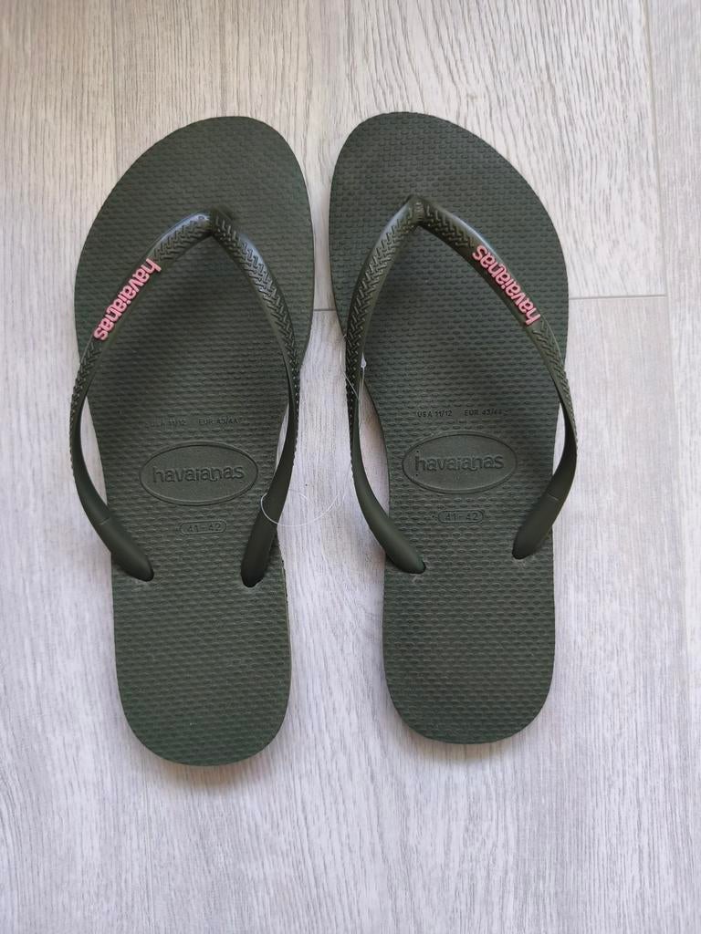 Havaianas maat 41, Slippers, Nieuw, Ophalen of Verzenden, Groen