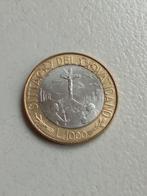 Vaticaan 1000 lire 1999., Ophalen of Verzenden, Overige landen, Losse munt