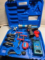 Uponor perstang persmachine set 16mm 20mm 25mm, N, Ophalen of Verzenden, Zo goed als nieuw, Uponor