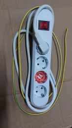 Nieuwe 4 voudige stekkerdoos tafelcontactdoos met schakelaar, Verzenden, Nieuw