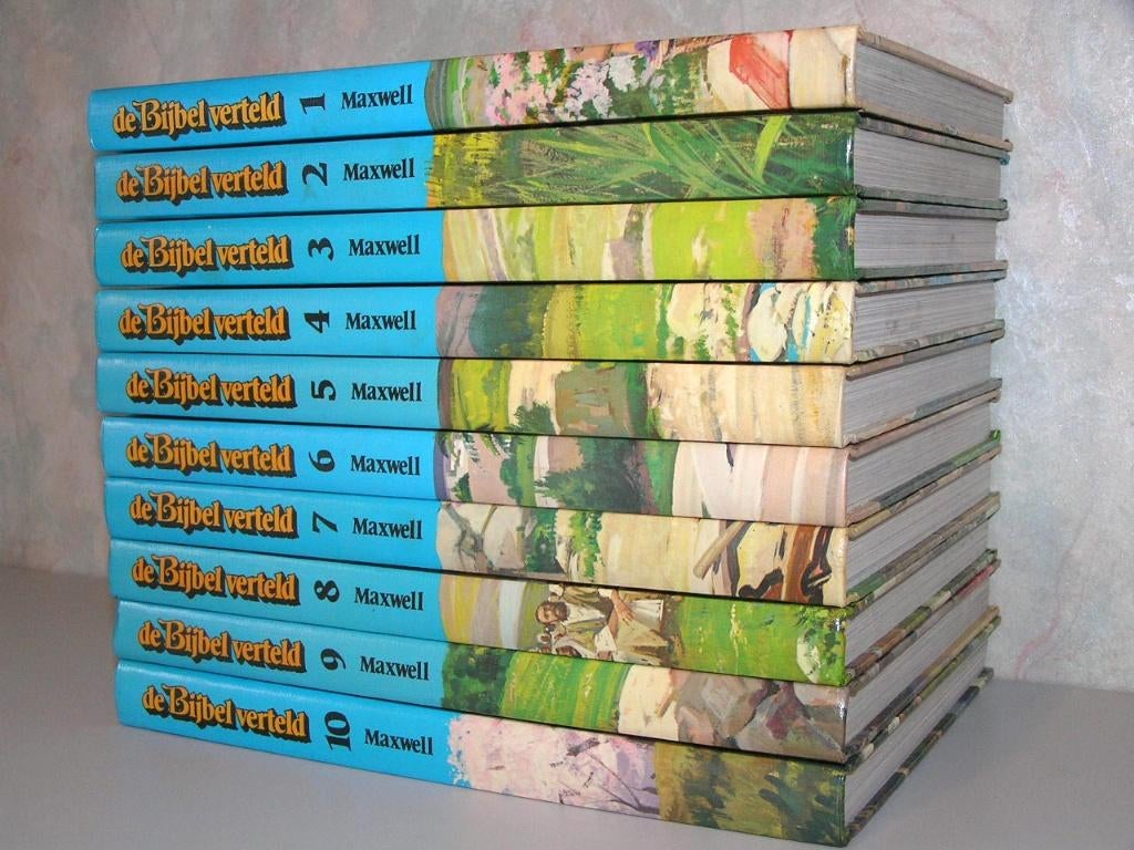 Maxwell - De Bijbel verteld (10-delige kinderbijbel), Ophalen of Verzenden, Zo goed als nieuw, Christendom | Katholiek