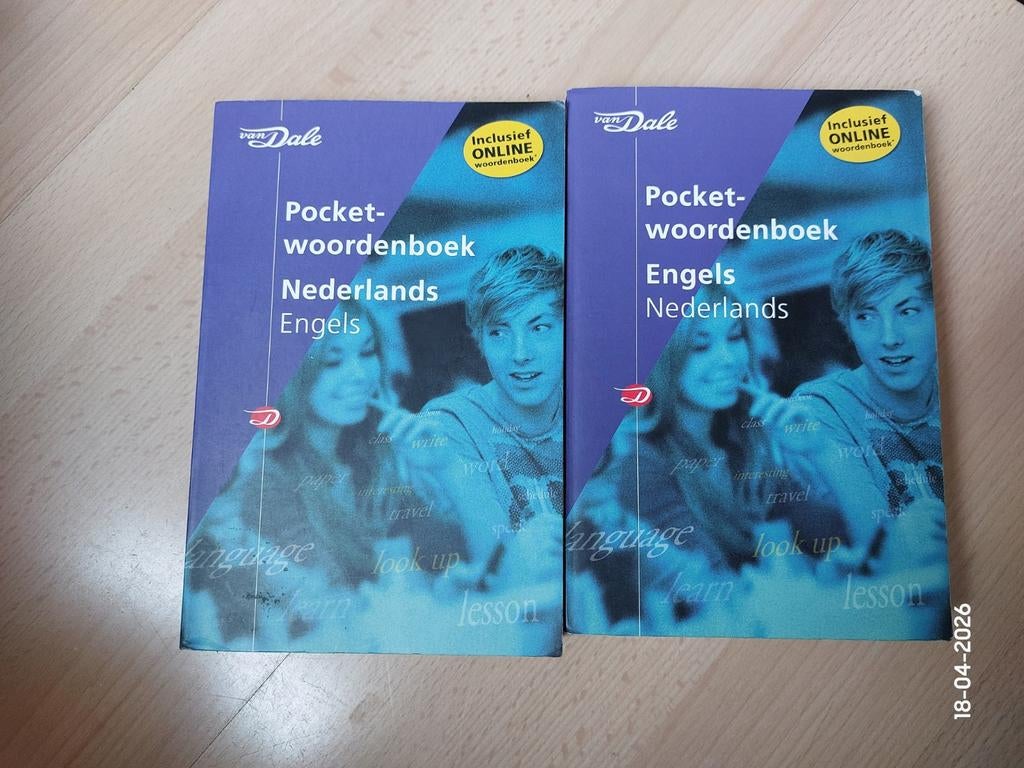 Van Dale pocket woordenboek Engels Nederland⁹, Ophalen of Verzenden, Van Dale, Engels