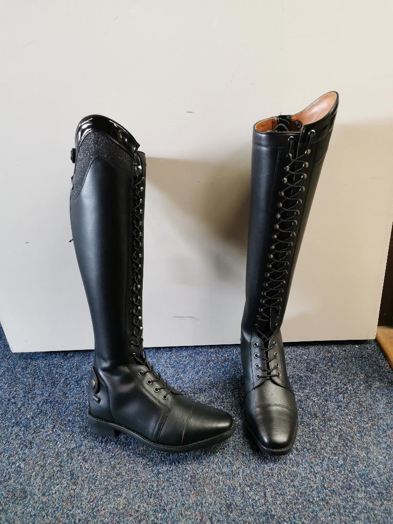 Hkm Beatrice paardrijlaarzen maat 37 S zwart, Eu, Ophalen of Verzenden, Eu, Hkm