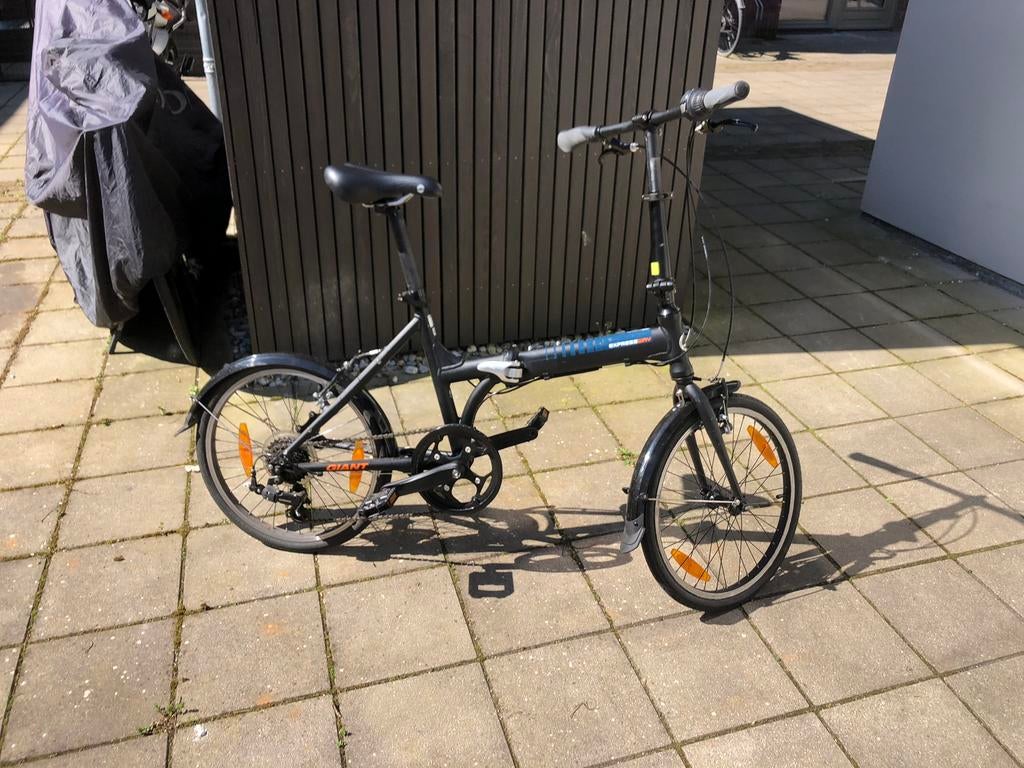 Vouwfiets Giant Express Way, Fietsen en Brommers, Fietsen | Vouwfietsen, Gebruikt, Versnellingen, Ophalen, Overige merken