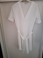 zara witte zomer jurk mt s, Kleding | Dames, Ophalen of Verzenden, Nieuw, Wit, Onder de knie