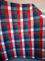 Geruite dralon deken, Ophalen of Verzenden, Zo goed als nieuw
