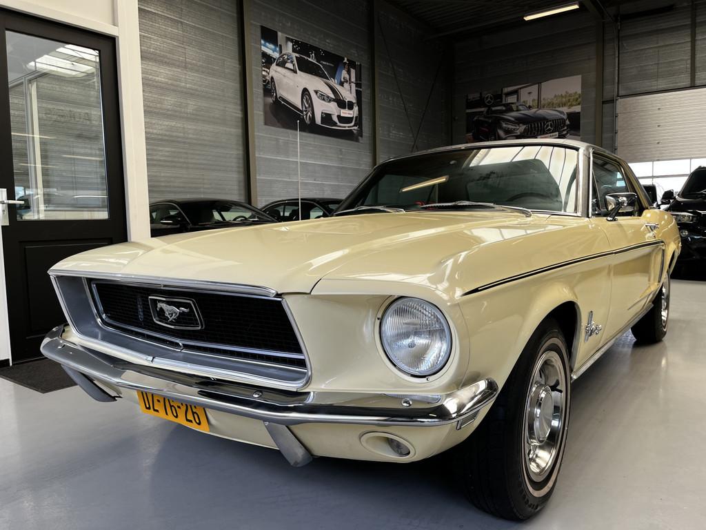 Ford Mustang Schijfremmen, Stuurbekrachtiging Automaat, Auto's, Oldtimers, Zwart, Overige kleuren, Leder, Bedrijf