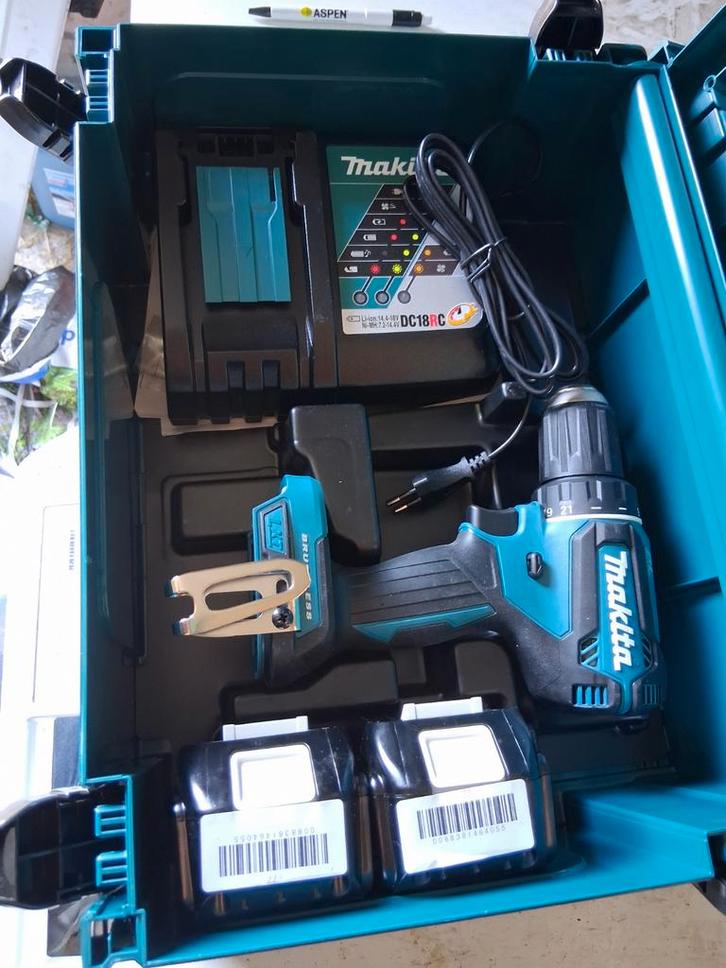 Makita DDF485RFJ Accuboormachine - Nieuw, Doe-het-zelf en Verbouw, Gereedschap | Boormachines, Nieuw, Boor- en Schroefmachine