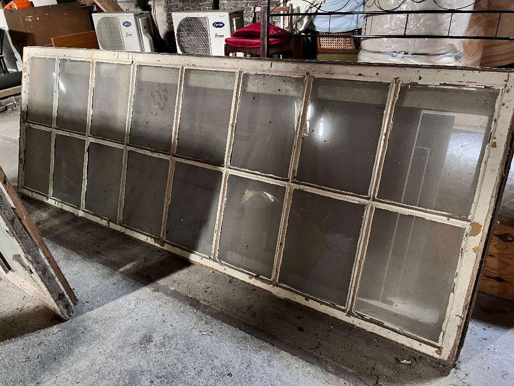 kozijn met glas, Tuin en Terras, Kassen, Ophalen, Overige materialen, Gebruikt, Muurkas