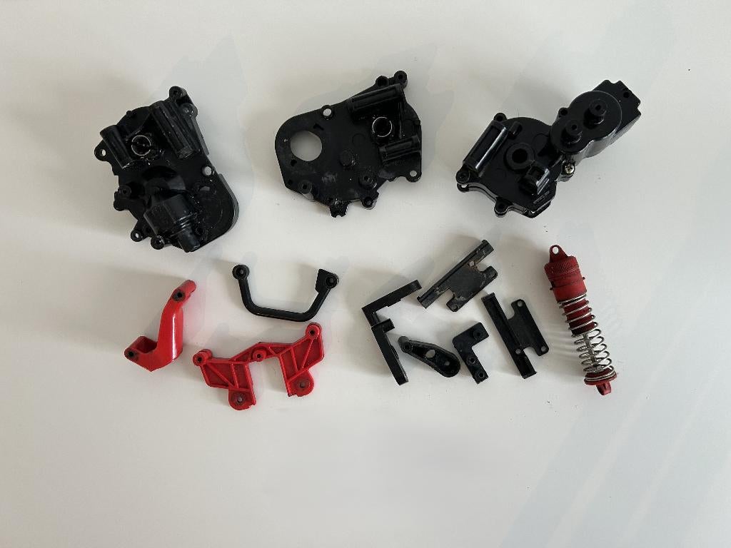 Vintage Tamiya onderdelen restant 1/10 rc auto