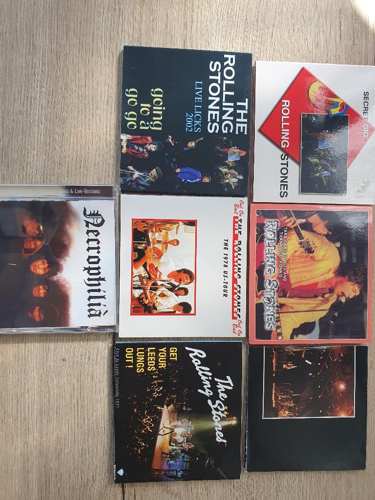 Bootlegs Rolling Stones, Ophalen of Verzenden, Gebruikt, Poprock