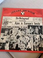 LP,'s Radioverslagen van Europacup 1, Ajax 1971,972 en 1973, Ophalen, 1960 tot 1980, Gebruikt, Overige formaten