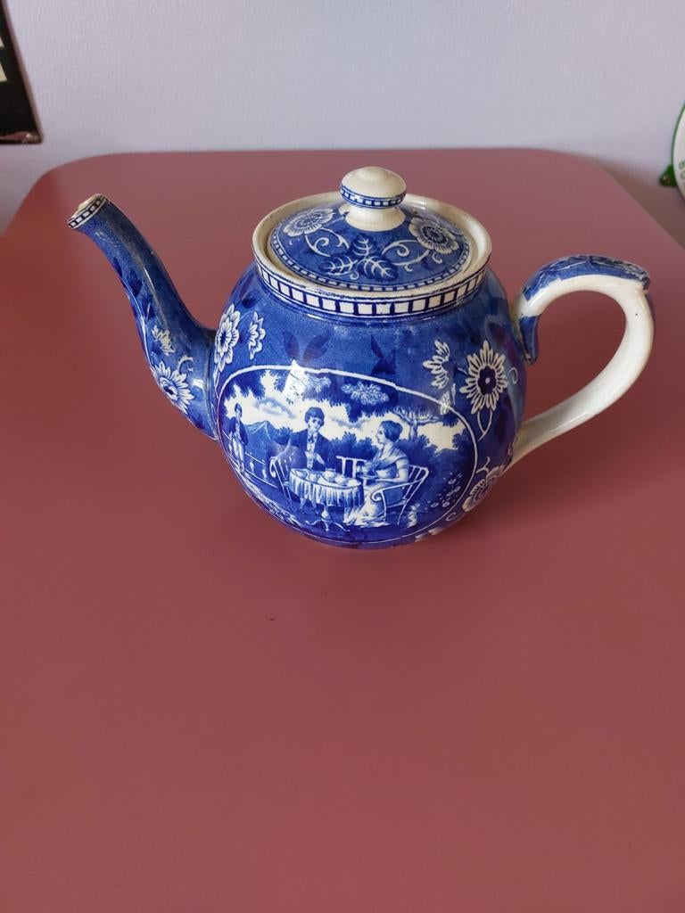 Thea Drinker Antieke Theepot., Ophalen of Verzenden