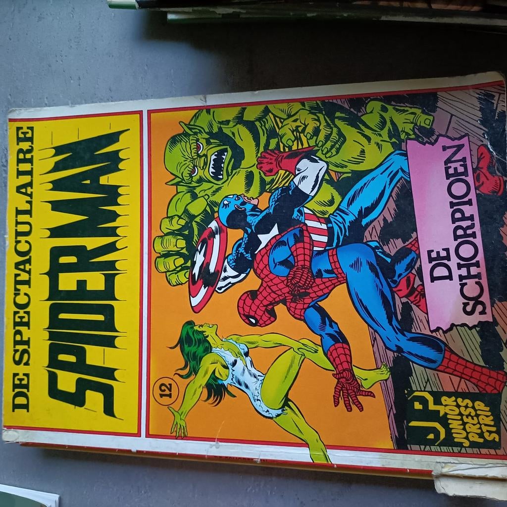 De Spectaculaire Spider-Man: De Schorpioen (Junior Press), Boeken, Strips | Comics, Amerika, Stan Lee, Ophalen of Verzenden, Gelezen
