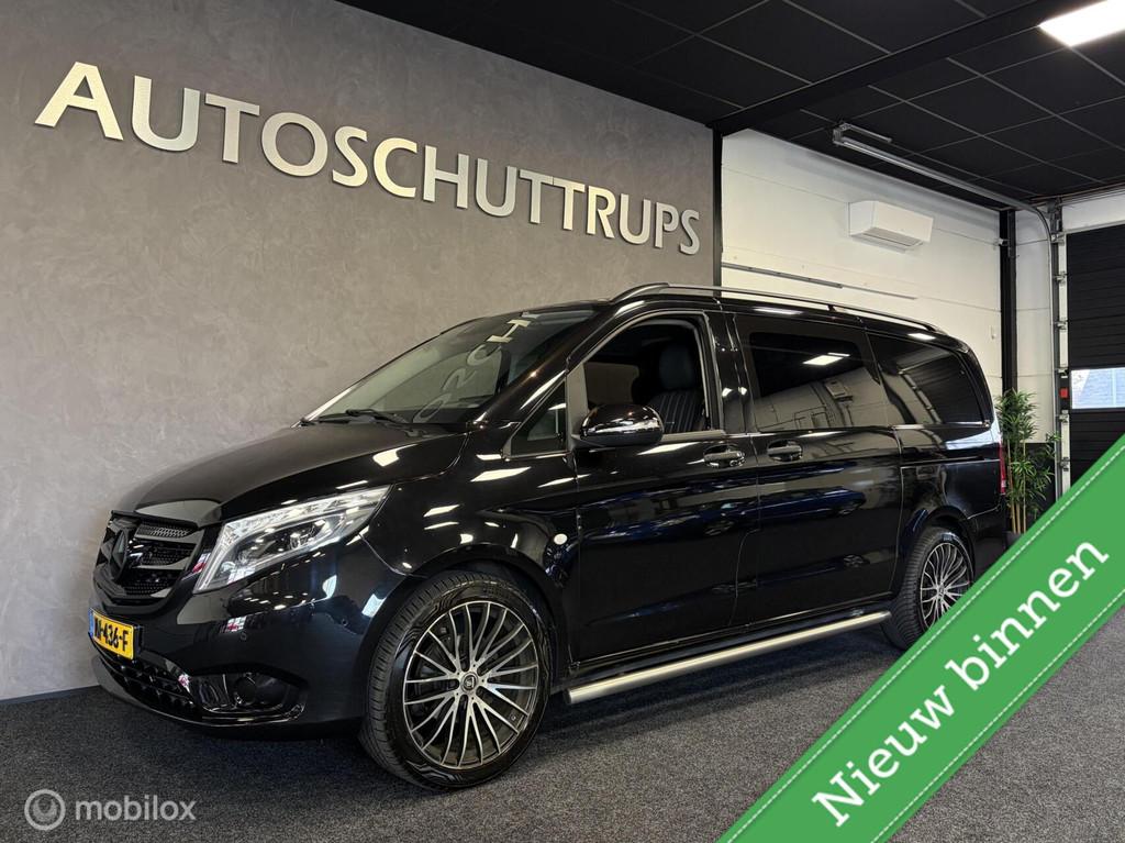Mercedes Vito 114 CDI Lang Dubbele Cabine AUTOMAAT / LED / L, Auto's, Bestelauto's, Automaat, Euro 5, 136 pk, Gebruikt