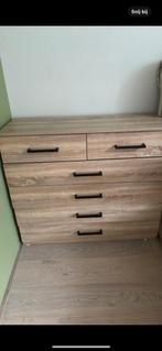 Eiken ladenkast, Huis en Inrichting, Kasten | Ladekasten, 5 laden of meer, Ophalen of Verzenden, Zo goed als nieuw, Minder dan 100 cm