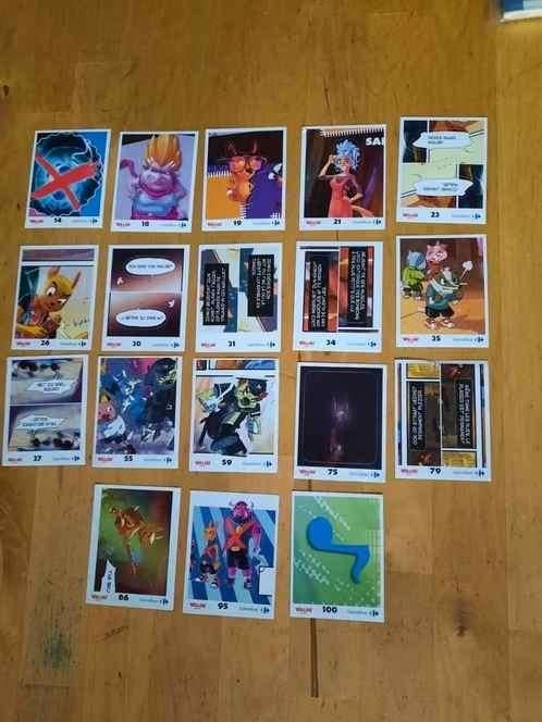 WALIBI THE BATTLE GAME - PLAATJES, Ophalen of Verzenden